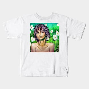 Halle in the meadow Kids T-Shirt